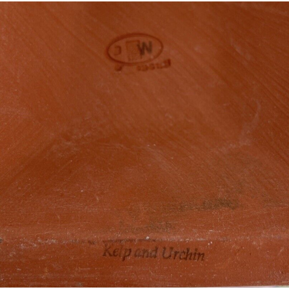 MacKenzie Childs Torquay Coffee Tea Pot Lid Kelp Urchin - Picture 13 of 16